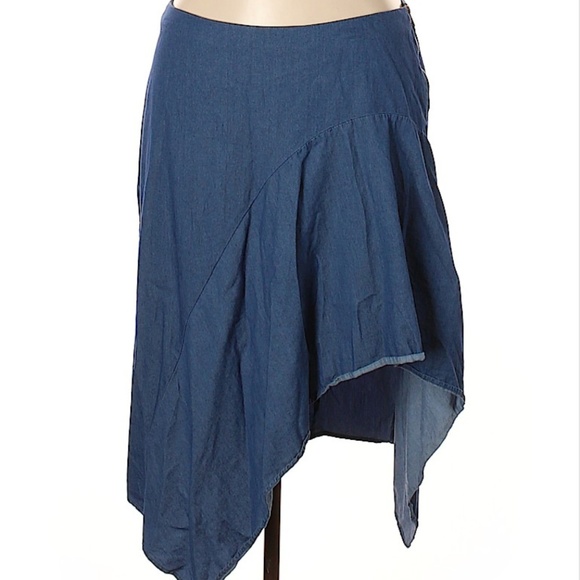 Mossimo Supply Co. Dresses & Skirts - Mossimo denim high-low skirt